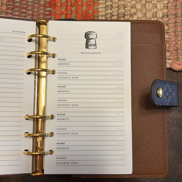 Mint Condition Louis Vuitton Medium Planner ~Loaded With Extras!~ - Picture 10 of 17